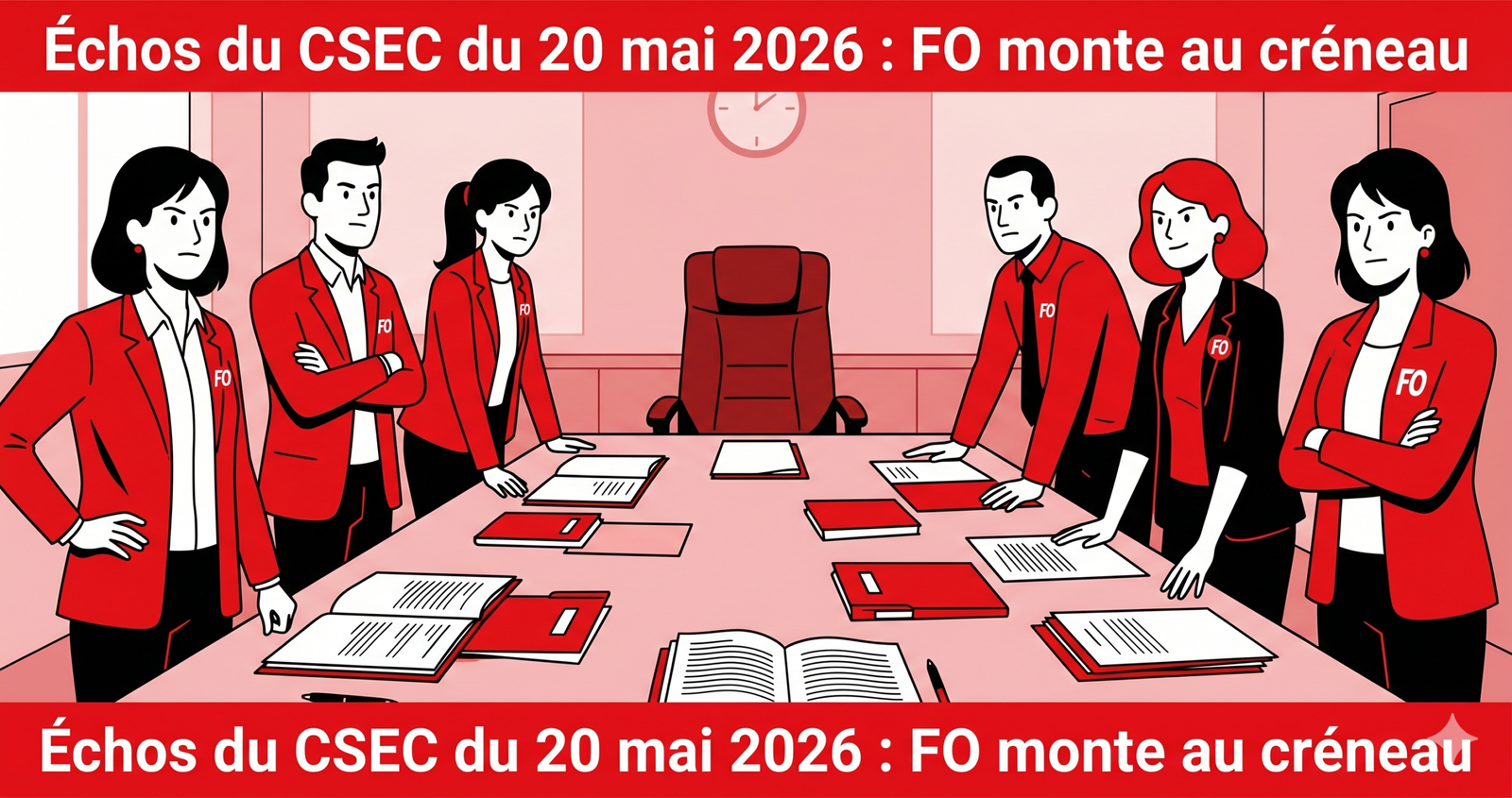 FO au CSEC du 20 mai 2026 : Levier 4, Sport-Santé, France Travail Pro, POEI. La DG passe en force, FO résiste et exige.